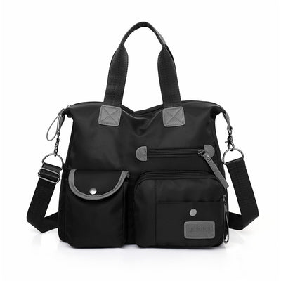 Large Capacity Multi-pocket Shoulder Bag For Women Nylon Waterproof Handbags Female Casual Commuting Messenger Crossbody Bags