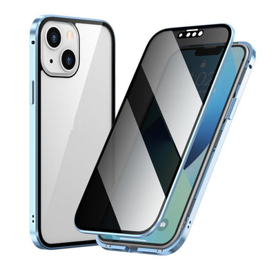 Privacy-proof Magneto Phone Case Double Sided Metal Frame
